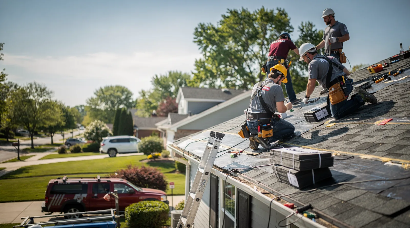 Roof Repair in Davis, IL around you